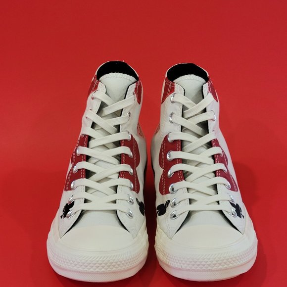 Converse CTAS Hi 'Queen of Hearts' Unisex Sneakers 165669C NWT - Picture 6 of 6
